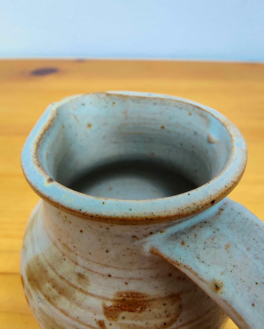 Robin Pavitt - Polden Pottery Studio Stoneware Pouring Jug, Chilton Polden Somerset, c.1974–1981