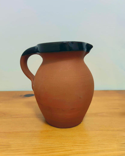 C.H. Brannam Royal Barum Ware — Terracotta Cottage Jug, Devon c.1930