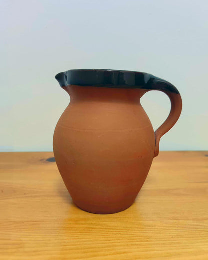 C.H. Brannam Royal Barum Ware — Terracotta Cottage Jug, Devon c.1930