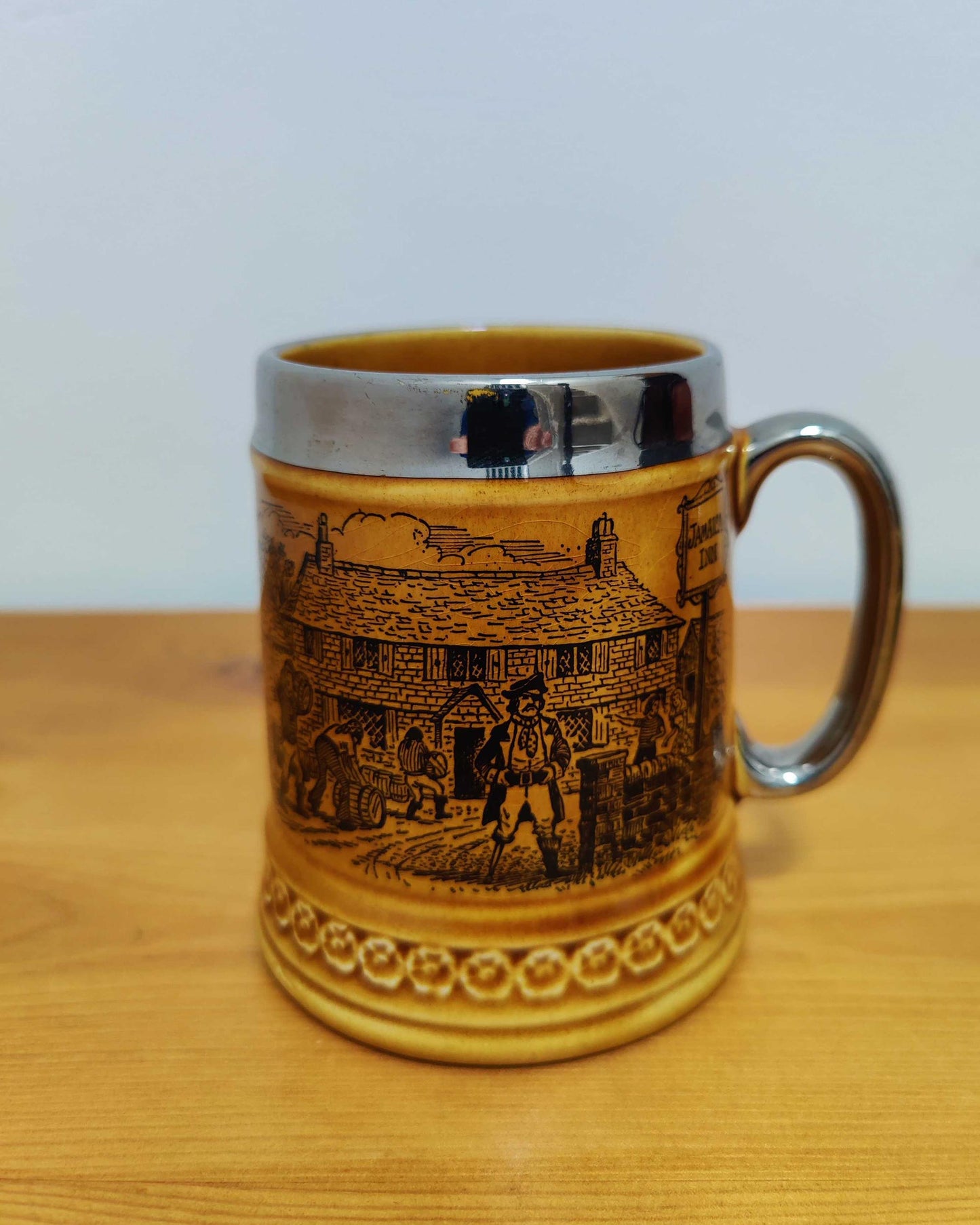 Lord Nelson Pottery - Jamaica Inn Tankard, Staffordshire c.1970