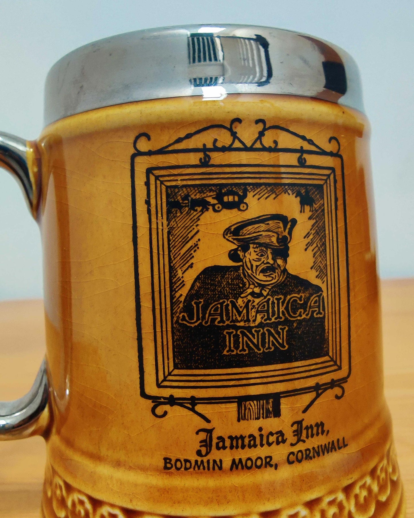 Lord Nelson Pottery - Jamaica Inn Tankard, Staffordshire c.1970