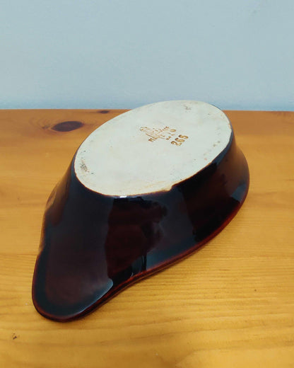 Pfaltzgraff Gourmet Brown - No.265 Oval Au Gratin Dish, USA, c.1950s–1980s