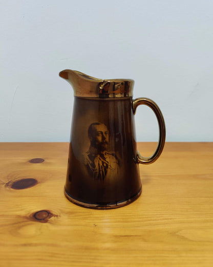Ridgways Coronation Commemorative Jug - King George V & Queen Mary, England, 1911