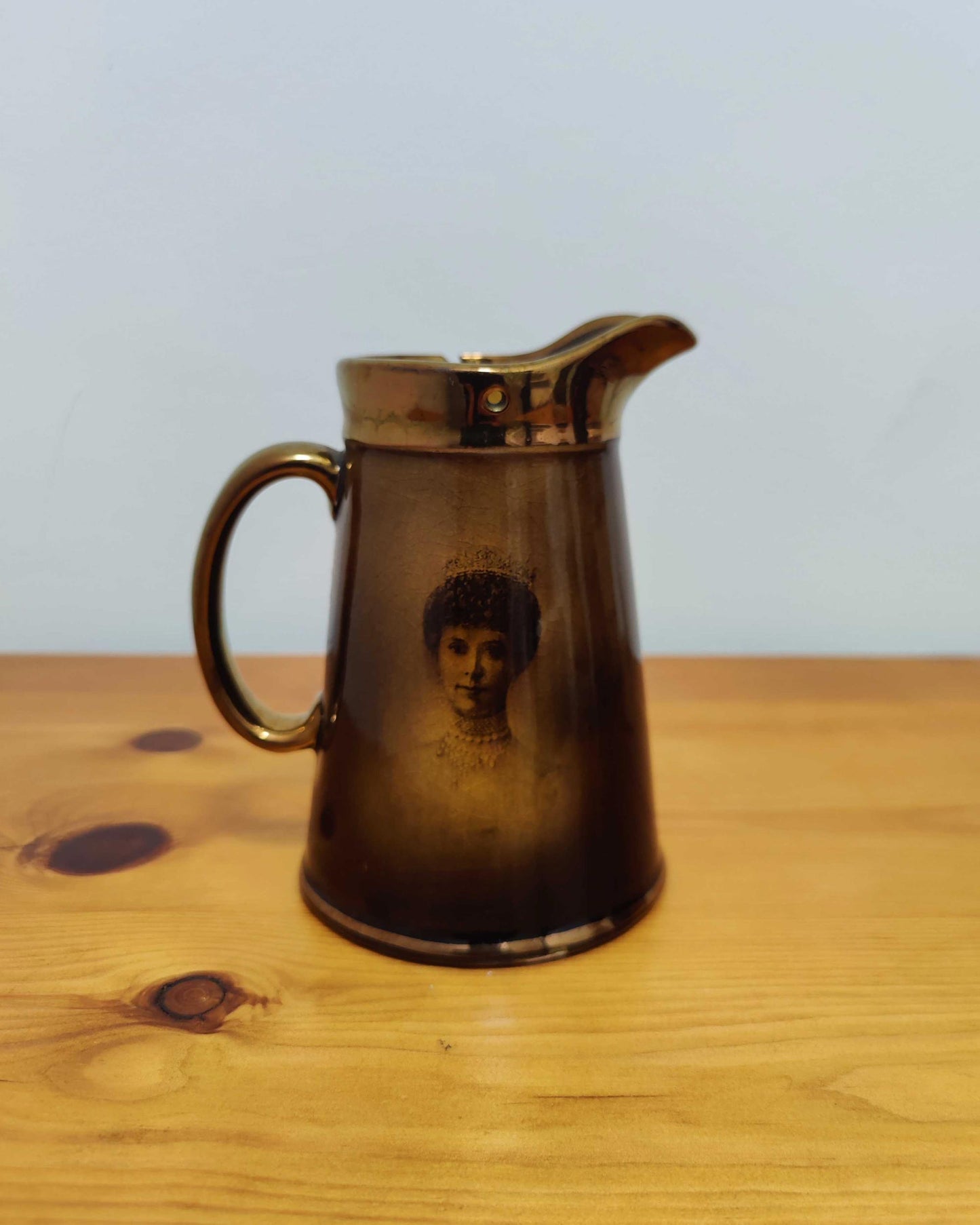 Ridgways Coronation Commemorative Jug - King George V & Queen Mary, England, 1911