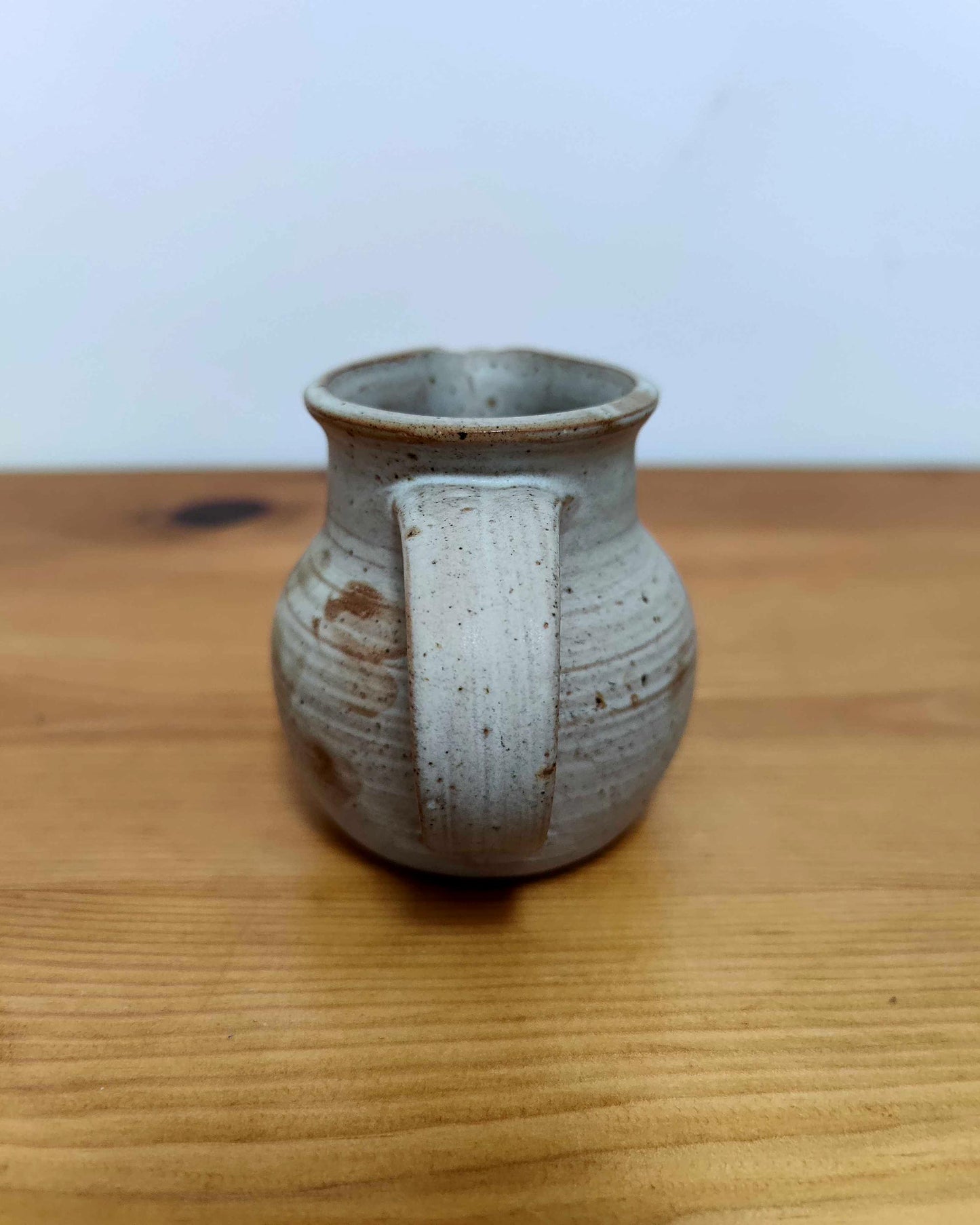 Robin Pavitt - Polden Pottery Studio Stoneware Pouring Jug, Chilton Polden Somerset, c.1974–1981