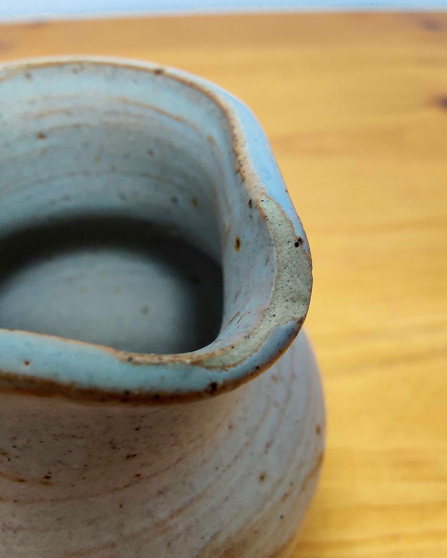 Robin Pavitt - Polden Pottery Studio Stoneware Pouring Jug, Chilton Polden Somerset, c.1974–1981