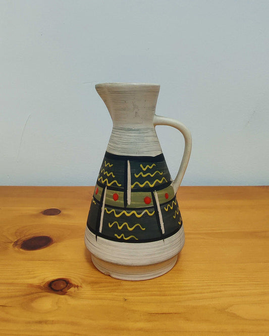 Bay Keramik Handle Vase - 266-17, West Germany c.1960
